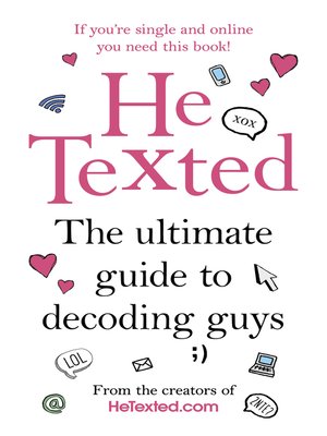 cover image of He Texted